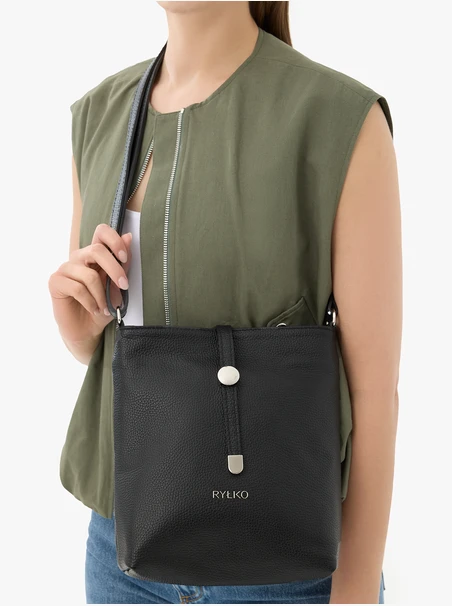 Schwarze Handtasche