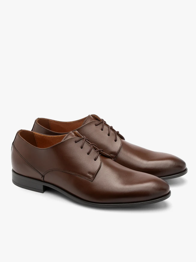 Braune Herrenhalbschuhe