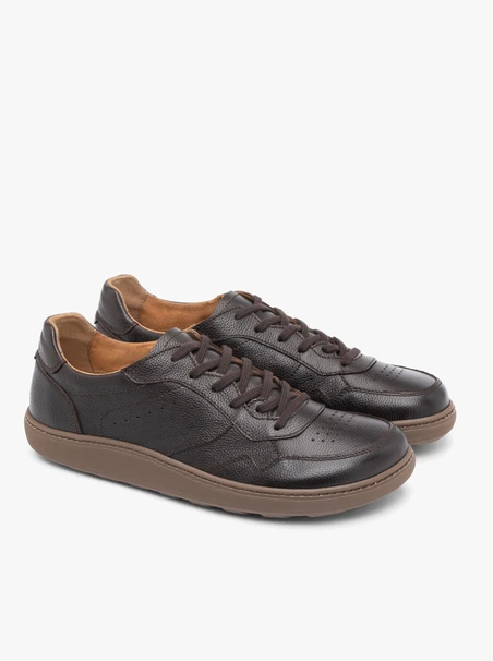 Dunkelbraune Barefoot-Sportschuhe