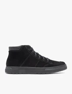 Schwarze sportliche Stiefelette