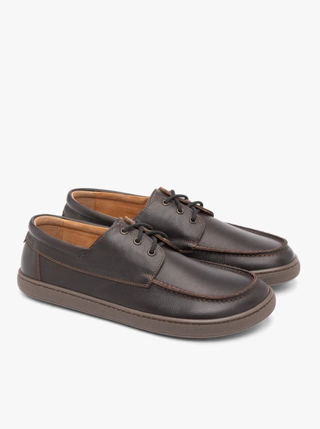 Dunkelbraune Barefoot-Segelschuhe