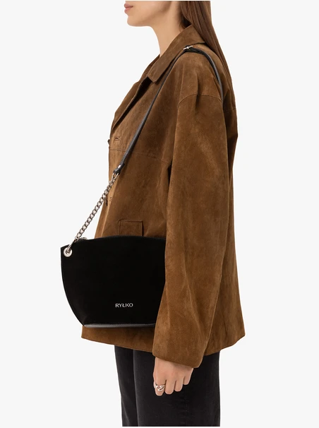 Schwarze Handtasche
