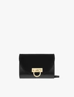Schwarze Clutch Bag mit Kette