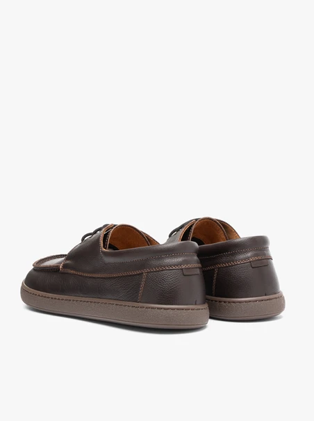 Dunkelbraune Barefoot-Segelschuhe