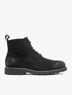 Schwarze Nubuk-Stiefel