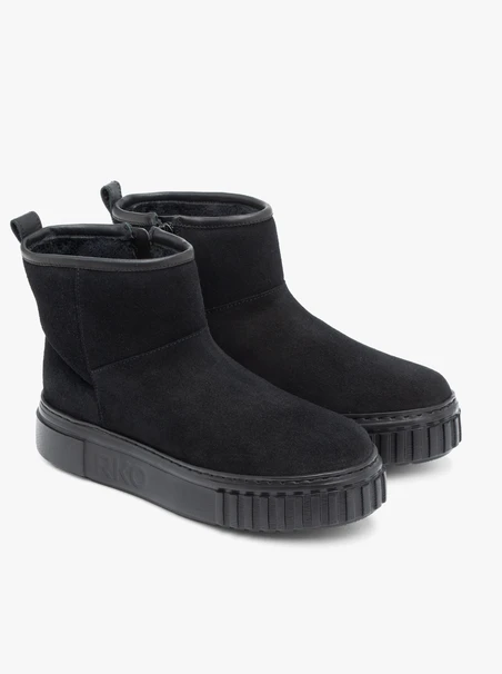Schwarze Mukluk-Schneestiefel