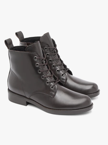 Braune Vollnarbenlederstiefel