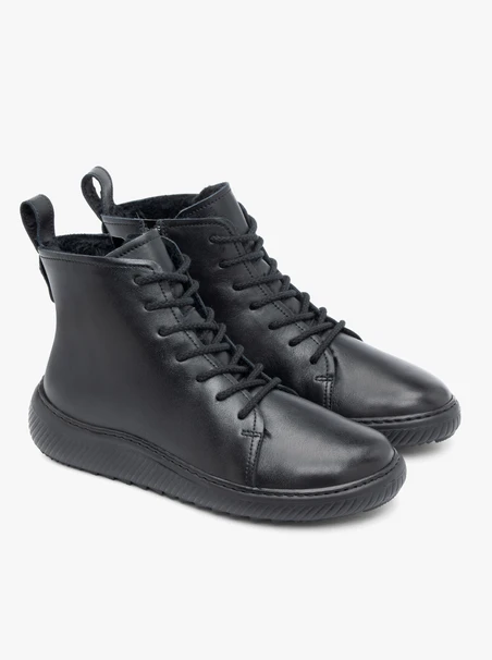 Schwarze Barfußstiefel