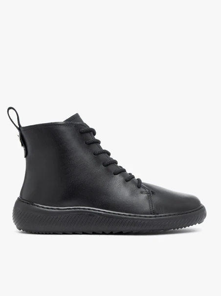 Schwarze Barfußstiefel