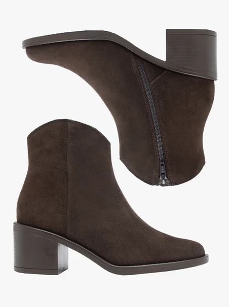 Dunkelbraune Cowboystiefel