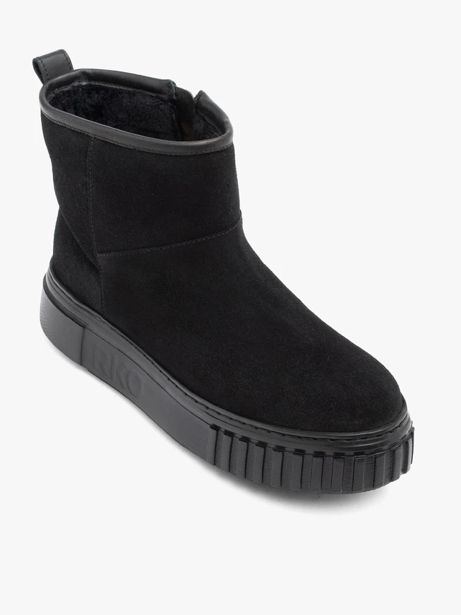 Schwarze Mukluk-Schneestiefel