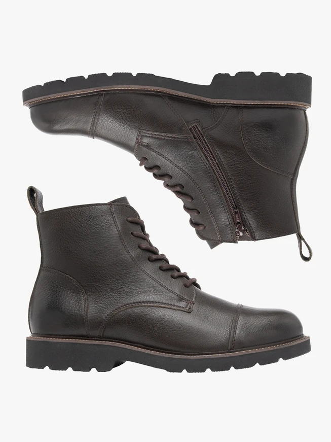 Braune Lederstiefel
