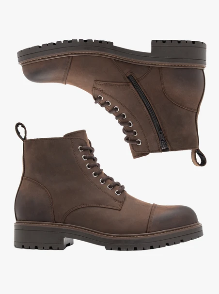 Braune Lederstiefel