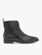 Braune Cowboystiefel aus Leder