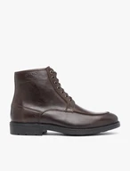 Dunkelbraune elegante Stiefeletten