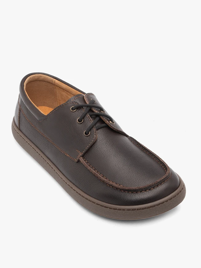 Dunkelbraune Barefoot-Segelschuhe