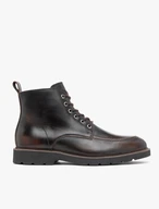 Braune Lederstiefel