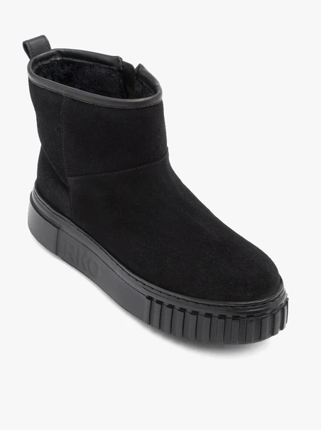 Schwarze Mukluk-Schneestiefel