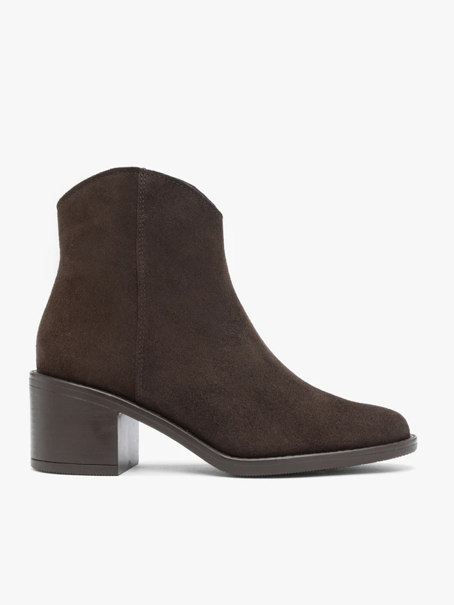 Dunkelbraune Cowboystiefel
