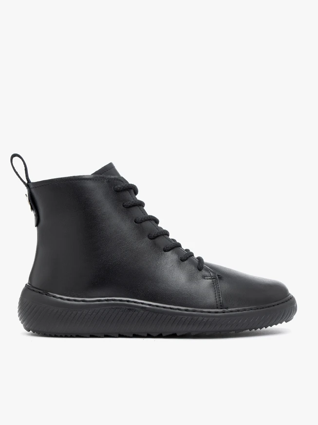 Schwarze Barfußstiefel