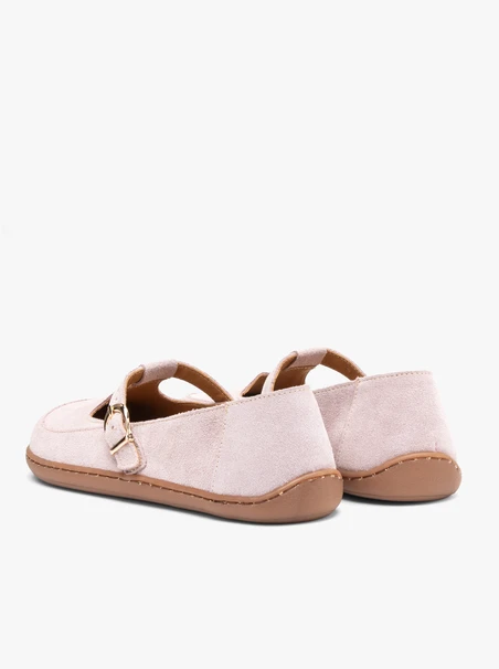 Rosa Barfuß-Ballerinas