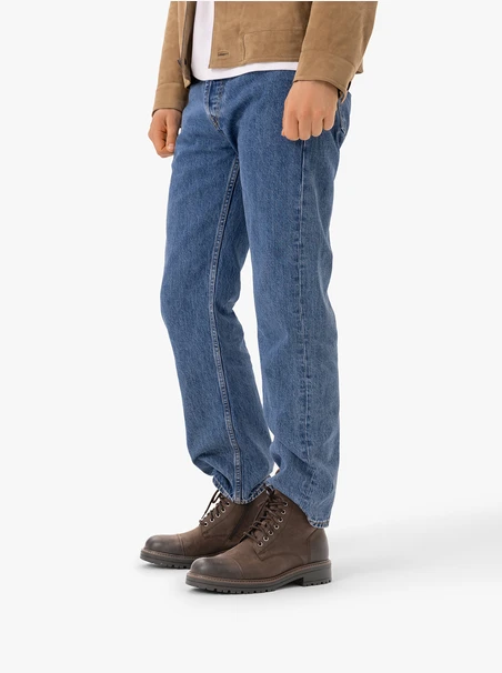 Braune Lederstiefel