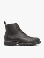 Braune Lederstiefel