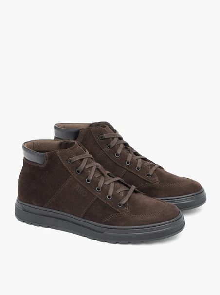 Dunkelbraune Sportstiefel