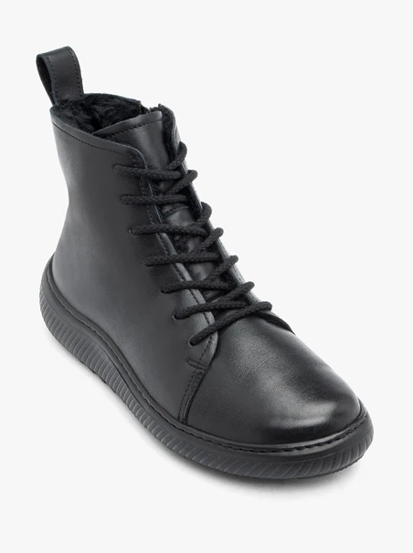 Schwarze Barfußstiefel