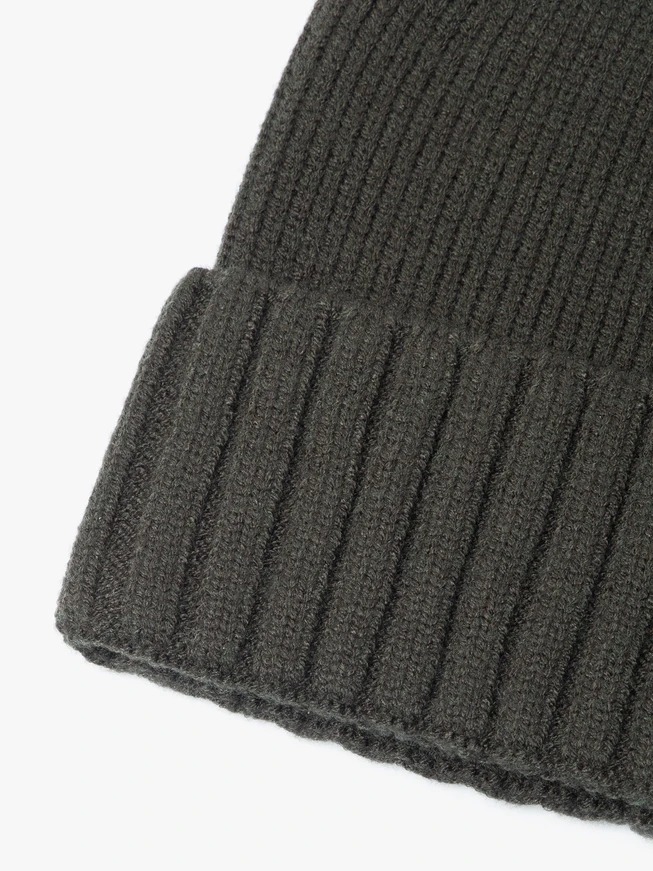 Khaki-Wintermütze