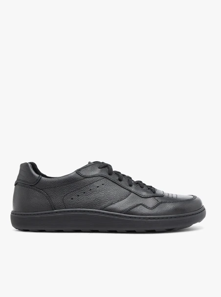 Schwarze Barfuß-Halbschuhe