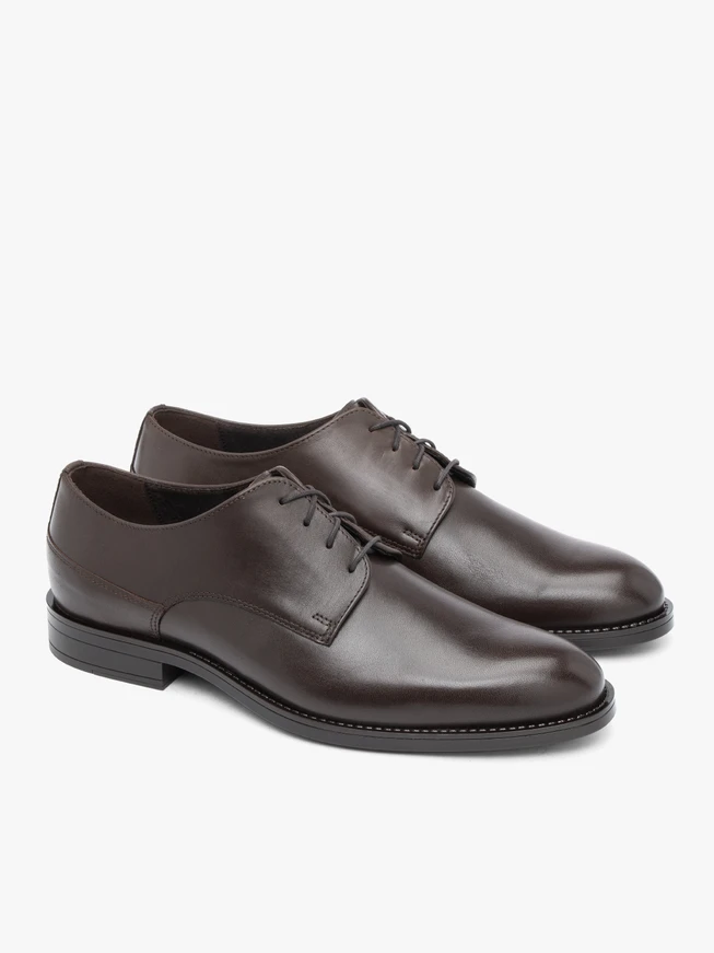 Dunkelbraune formelle Schuhe
