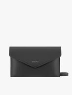 Handtasche aus schwarzem Vollnarbenleder