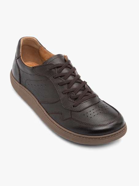 Dunkelbraune Barefoot-Sportschuhe