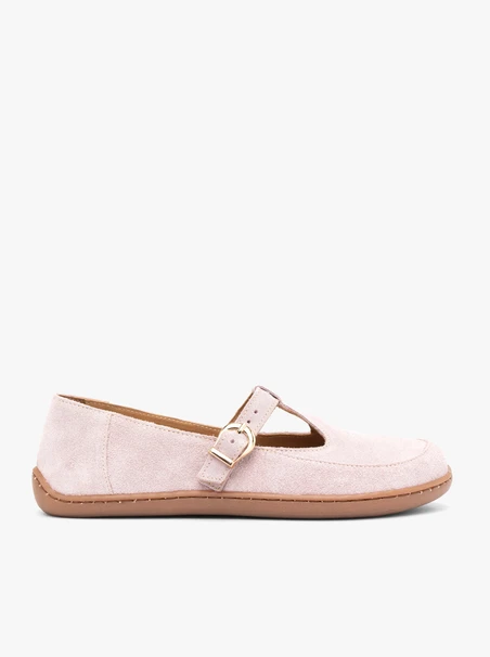 Rosa Barfuß-Ballerinas