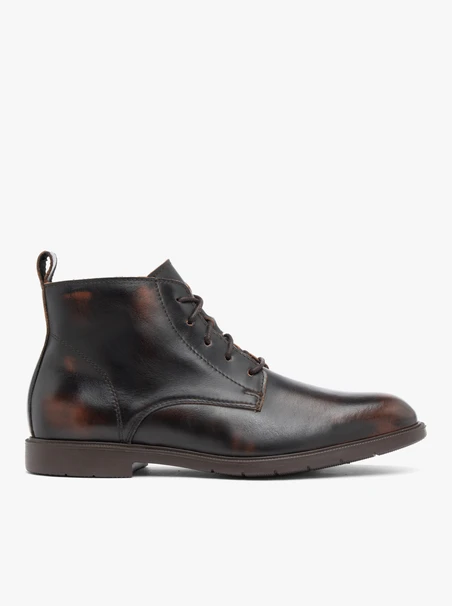 Braune Lederstiefel