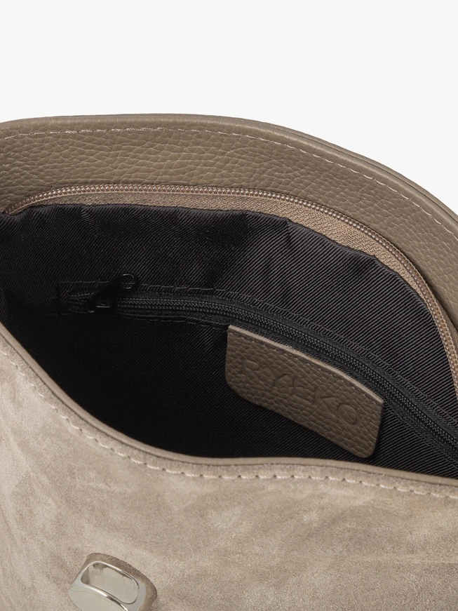 Beige Handtasche